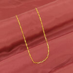 JJMC 260 Men's Chain- One Gram Gold Plated Men's Chain | 18 Inches | Jecy Jewels