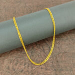 JJMC 433 Men's Chain- One Gram Gold Plated Men's Chain | 24 Inches | Jecy Jewels