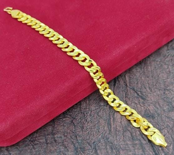JJMB 8388 Men's Braclets- One Gram Gold Plated Men's Bracelets | Jecy Jewels