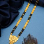 JJM 8502-1 Mangalsutra- One Gram Gold Long Mangalsutra | 24 Inches | Jecy Jewels