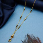 JJM 8854 Mangalsutra- One Gram Gold Long Mangalsutra | 18 Inches | Jecy Jewels