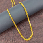 JJMC 9704 Men's Chain- One Gram Gold Plated Men's Chain | 20 Inches | Jecy Jewels