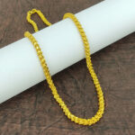 JJMC 9717 Men's Chain- One Gram Gold Plated Men's Chain | 30 Inches | Jecy Jewels