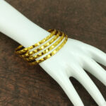 JJB 303 Bangles- One Gram Gold Plated Bangles | Jecy Jewels