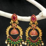 JJE 6842 Earrings- One Gram Gold Plated Earrings For Women | Jecy Jewels