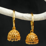 JJE 7615 Earrings- One Gram Gold Plated Earrings For Women | Jecy Jewels