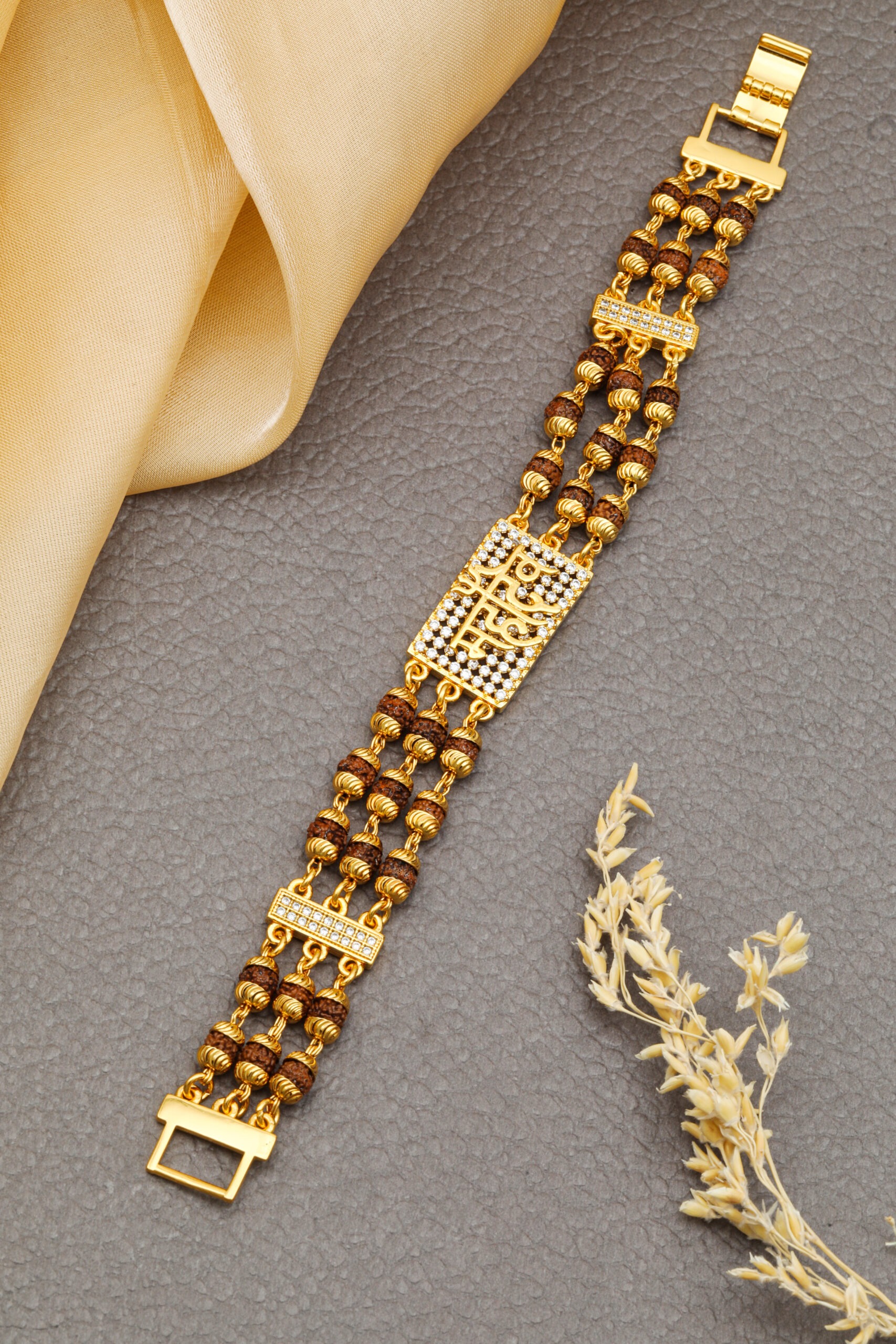 Mens Bracelet One Gram Gold