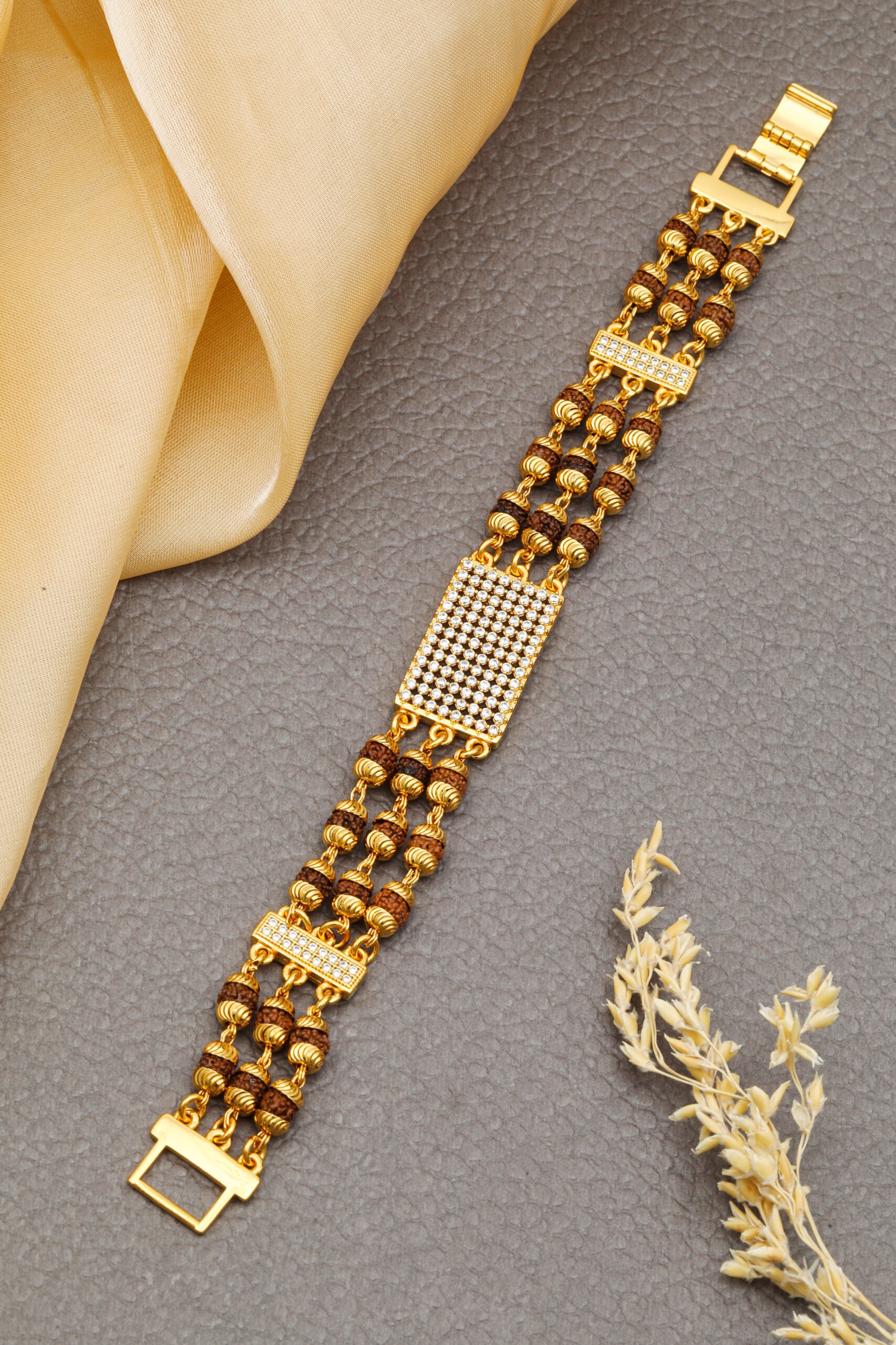 Mens Bracelet One Gram Gold