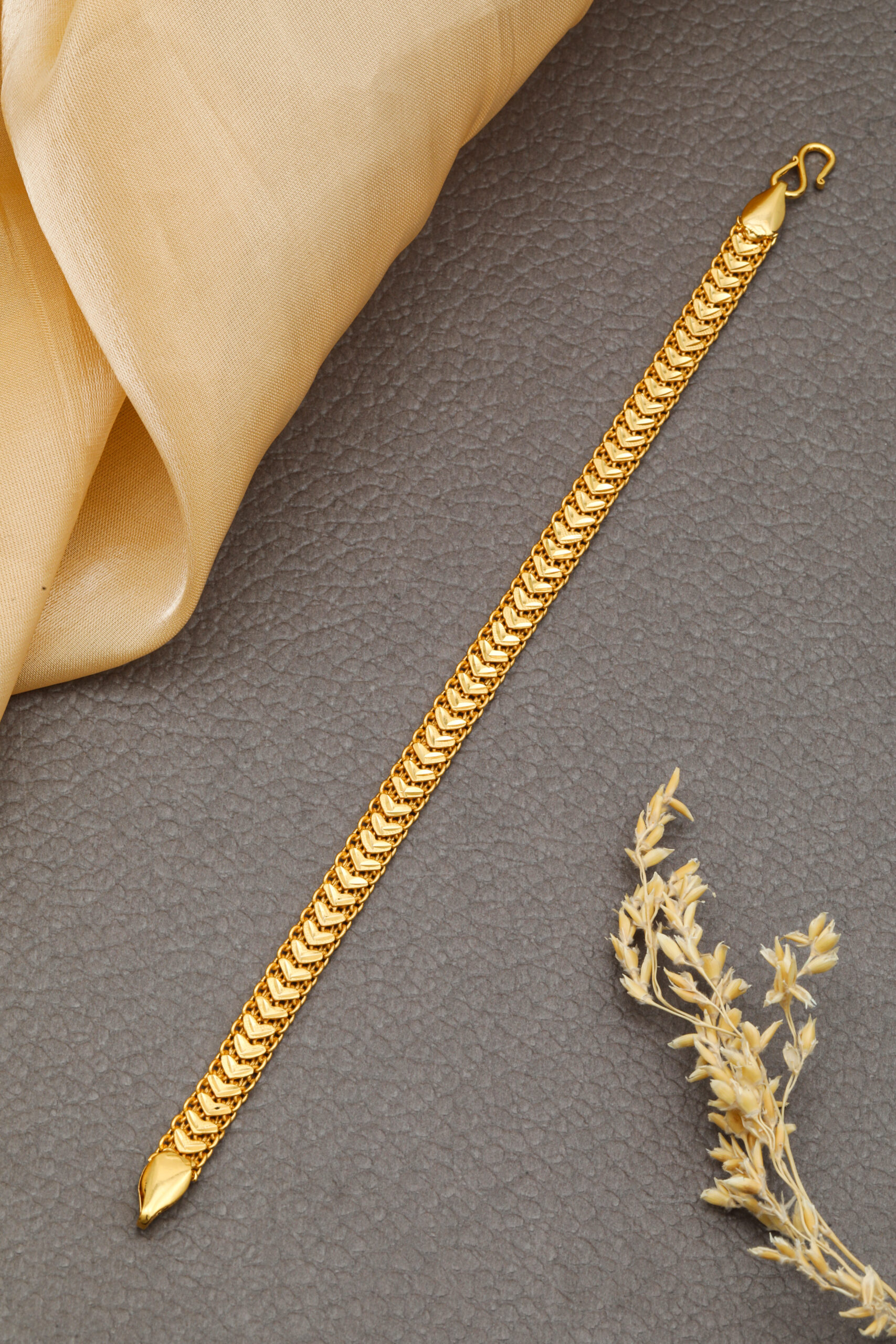Mens Bracelet One Gram Gold