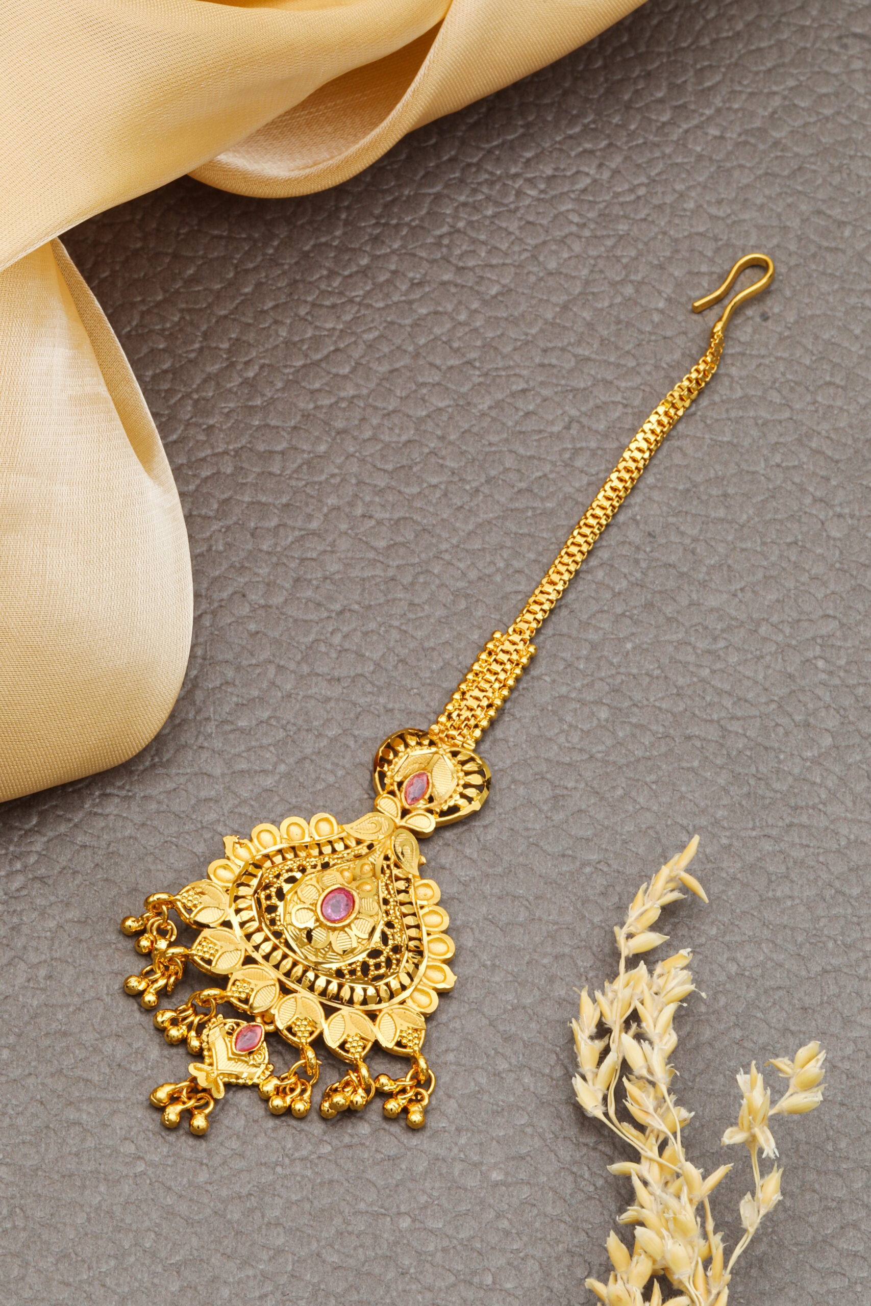 Tika One Gram Gold Mang Tika for Women