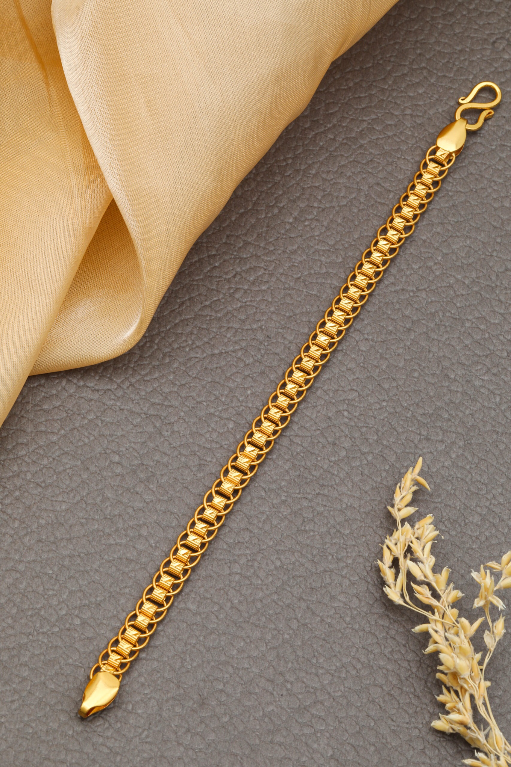 Mens Bracelet One Gram Gold
