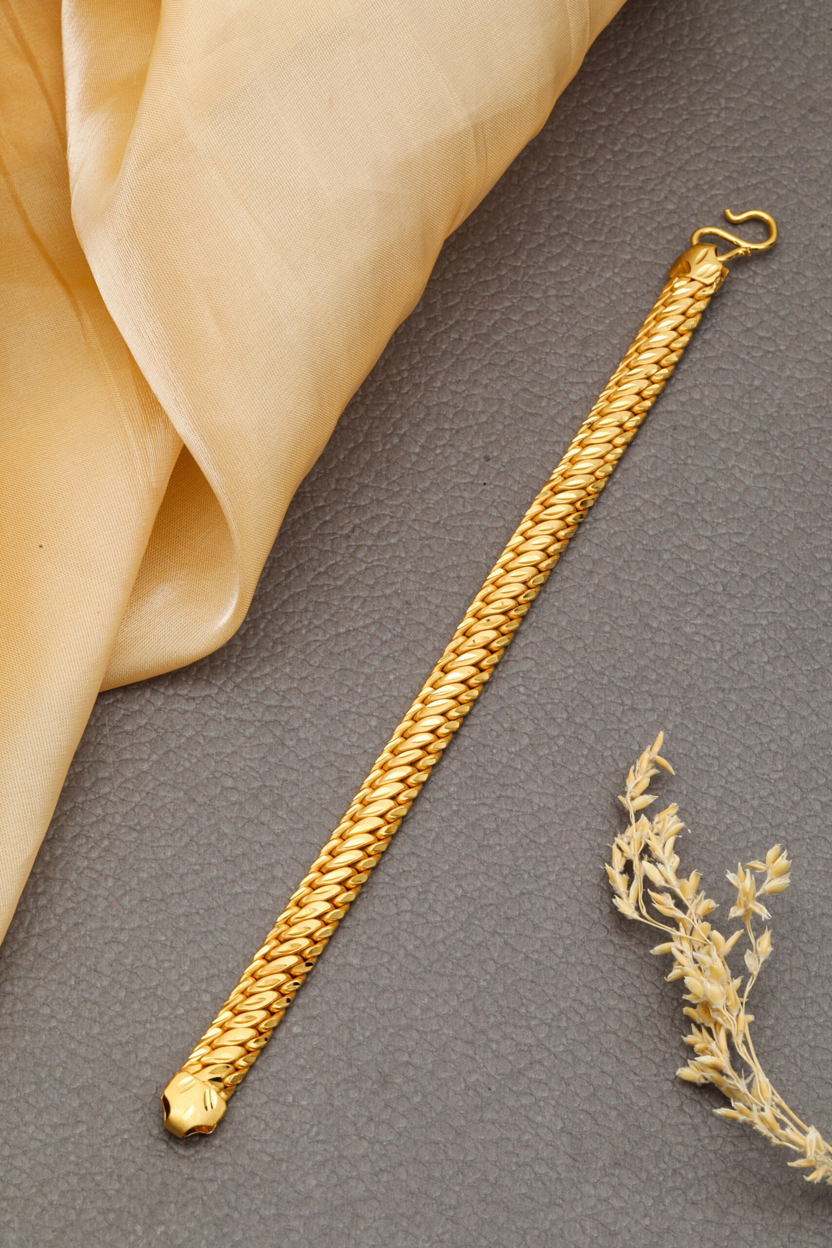 Mens Bracelet One Gram Gold